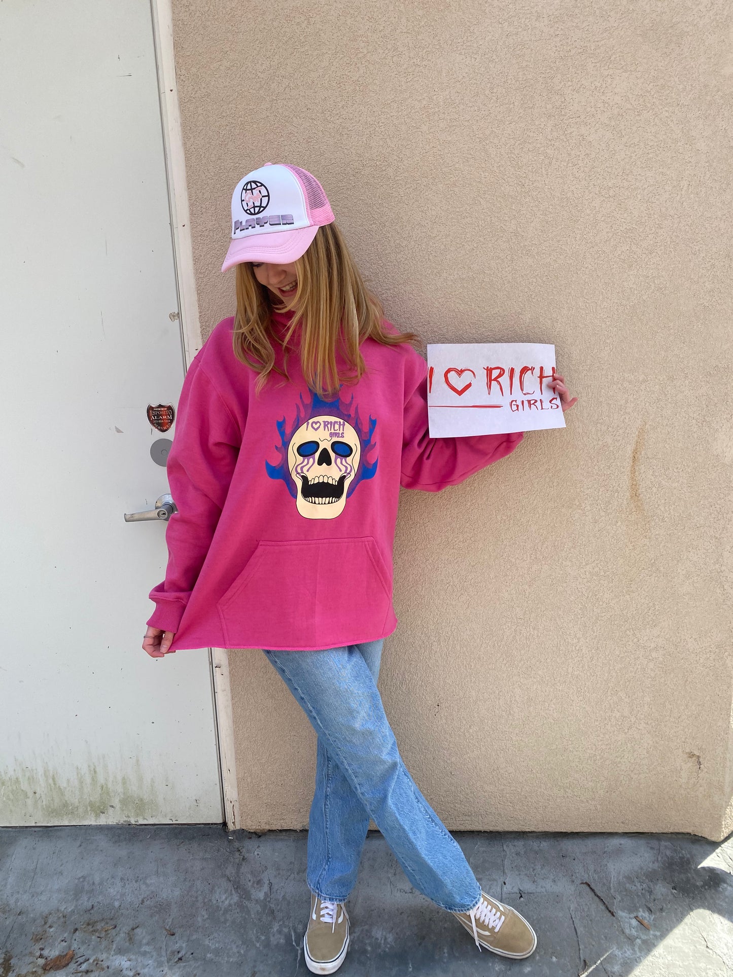 I love rich girls hoodie