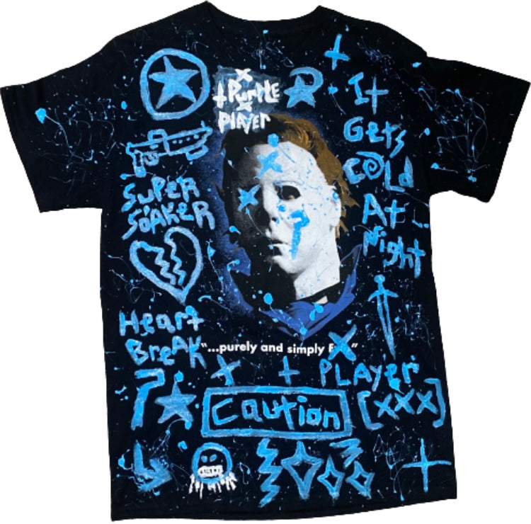 1:1 icy blue custom shirt