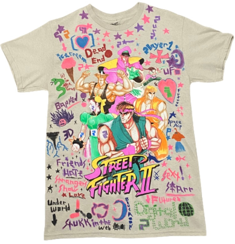 1/1 custom tan shirt