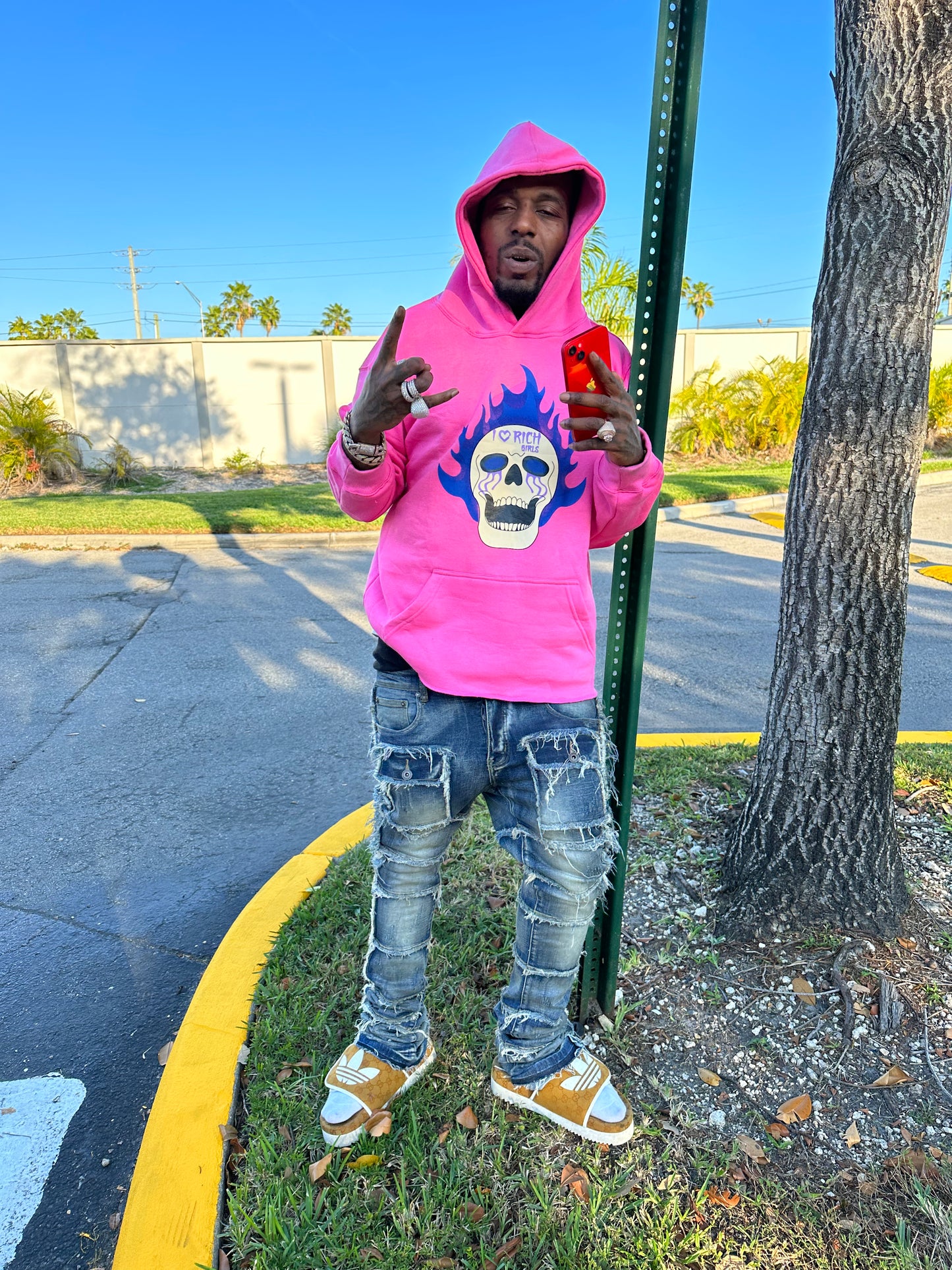 I love rich girls hoodie
