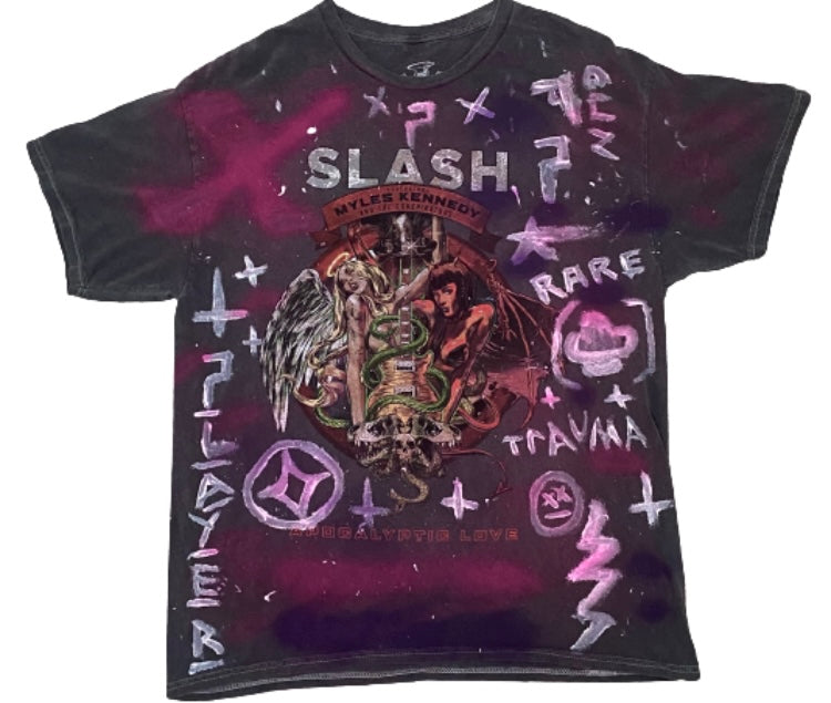 1/1 custom purple shirt