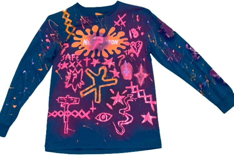 Orange Long sleeve shirt
