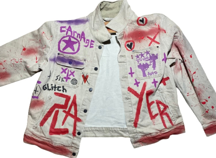 1:1 carnage denim jacket