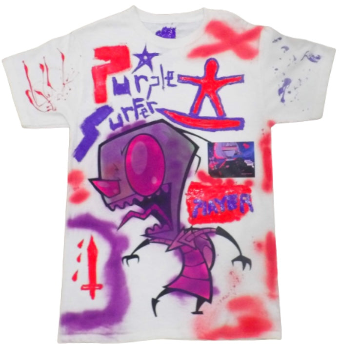 Purple surfer shirt